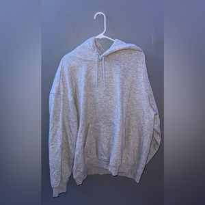 Relaxed fit heather grey H&M sweatshirt XL
